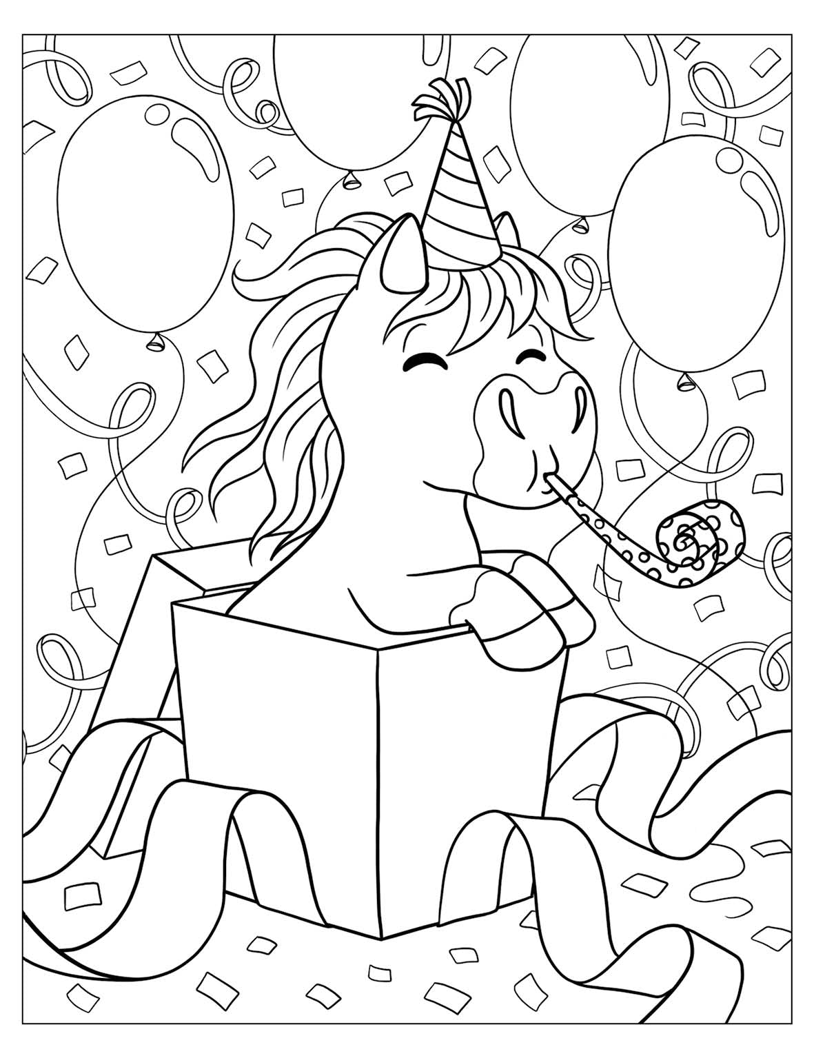 Penny Kawaii Paarden Kleurboek