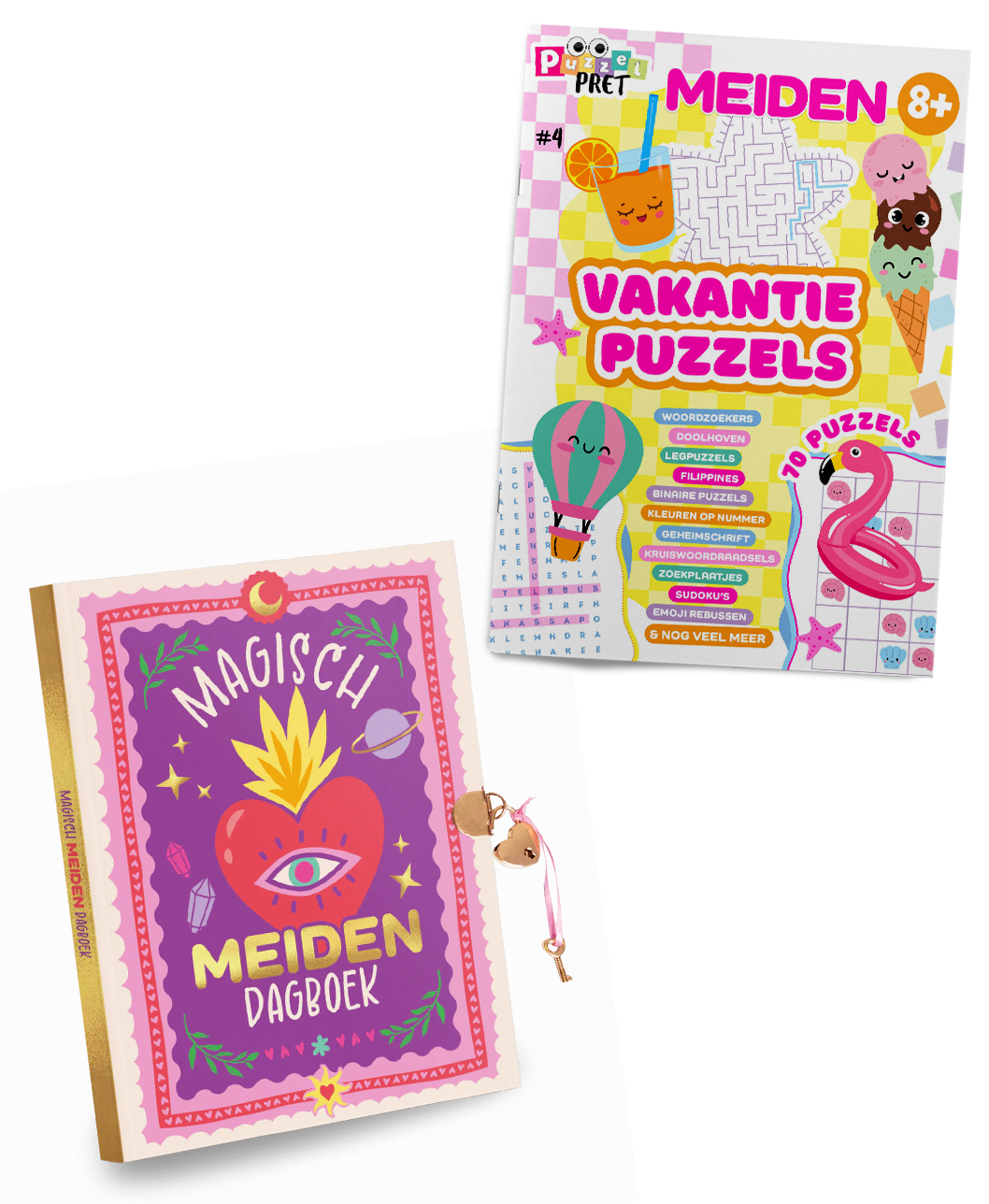 Zomerdeal: MEIDEN Puzzelpret #4 & Magisch Dagboek
