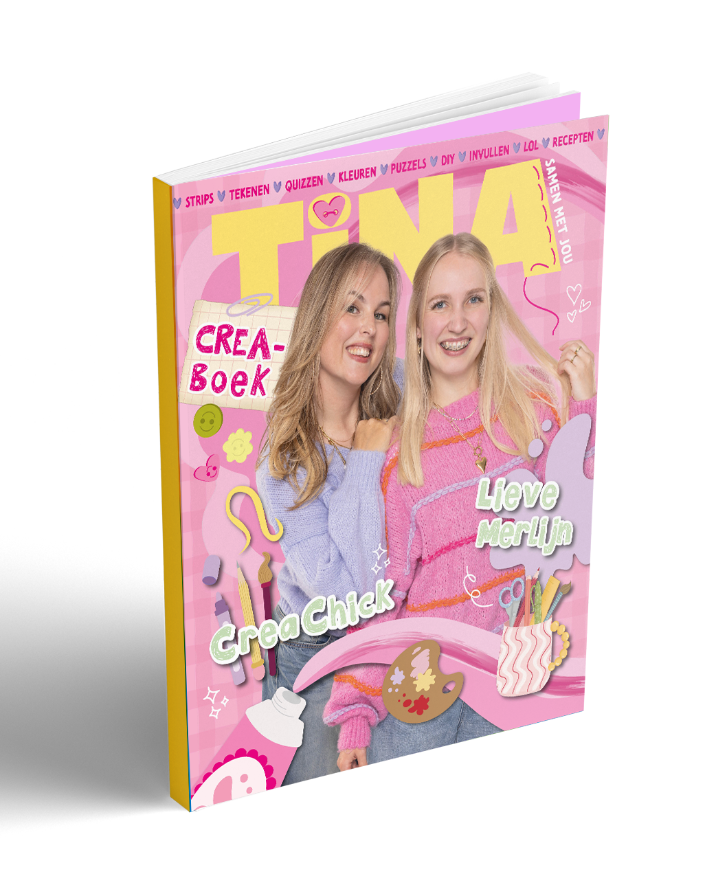 Tina Creaboek - CreaChick & Lieve Merlijn