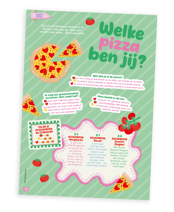 Tina neemt je mee naar Italië