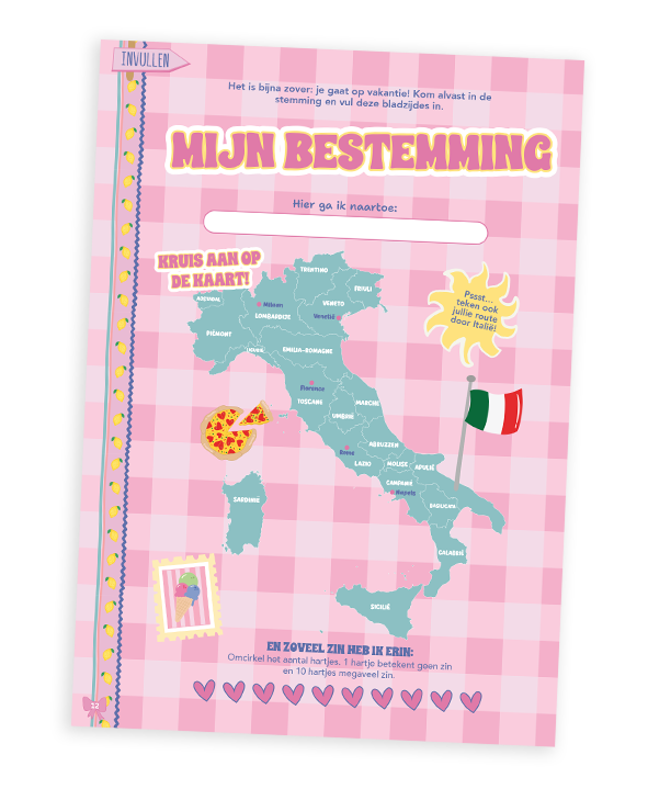 Tina neemt je mee naar Italië