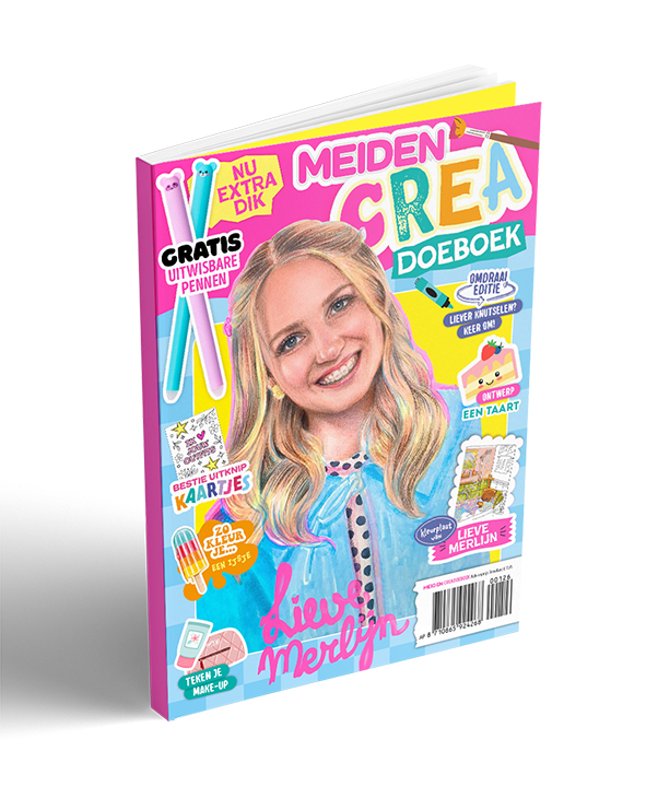 MEIDEN Crea Doeboek 1 - Lieve Merlijn