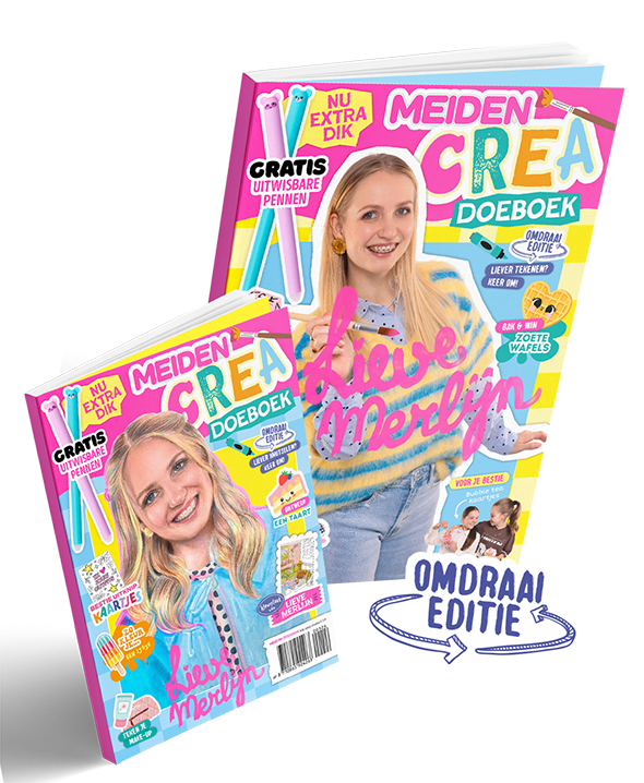 MEIDEN Crea Doeboek 1 - Lieve Merlijn