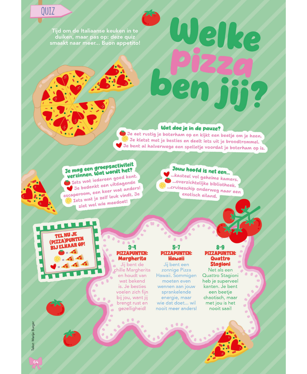 Tina neemt je mee naar Italie