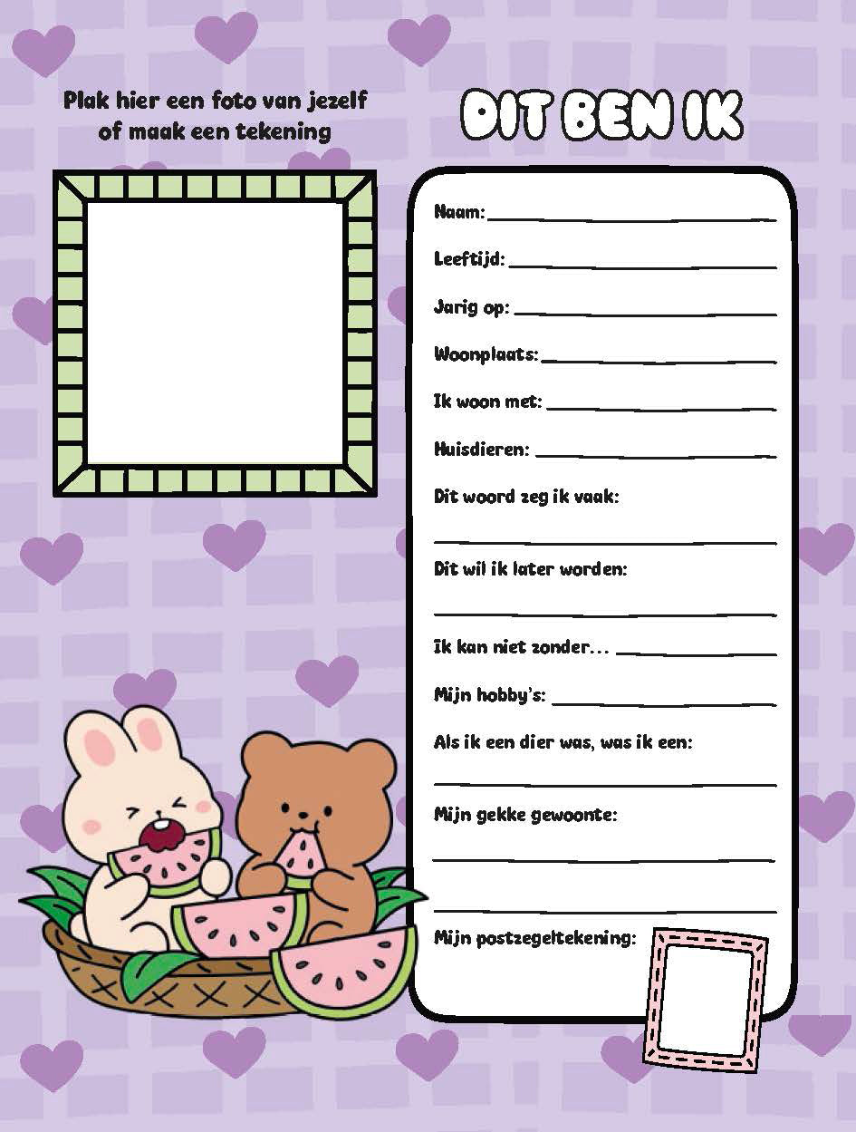 Cosy & Cute Vriendenboekje