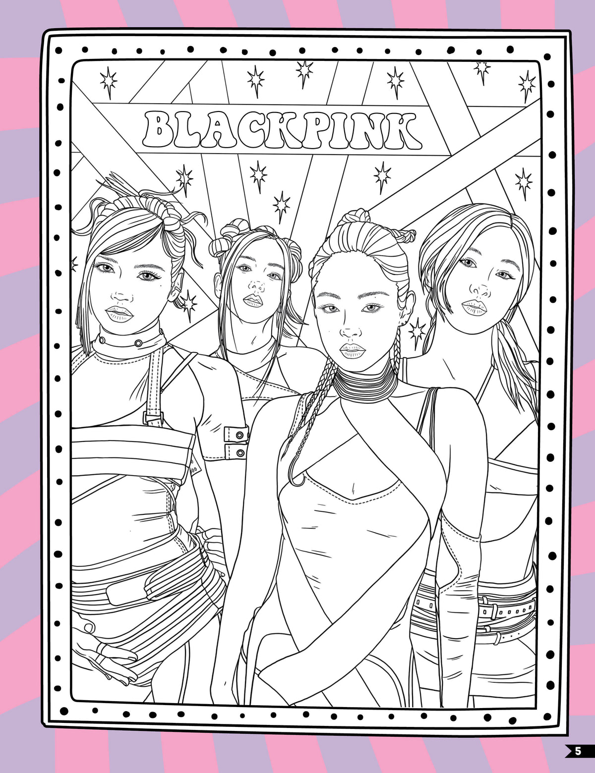 MEIDEN K-POP Kleurboek