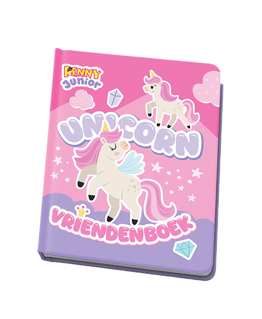 Penny Junior Unicorn Vriendenboek